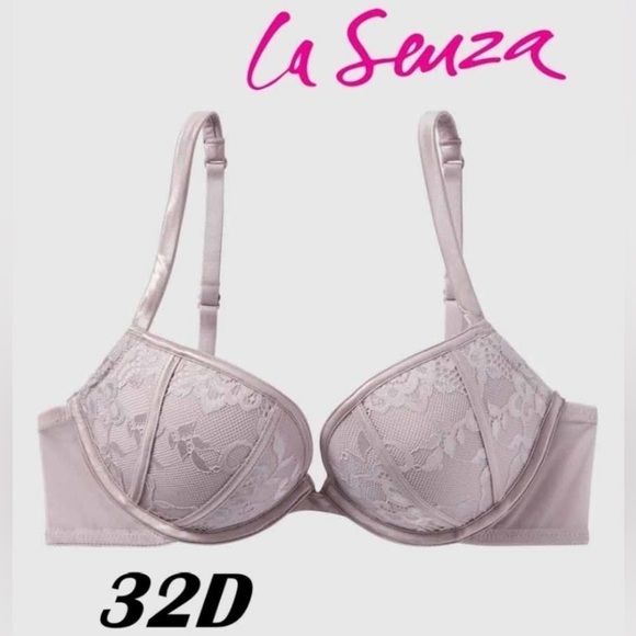 La Senza - Ladies Beyond Sexy Push Up Bra - Pale Plum. Size: 32D. NWT - Picture 1 of 14